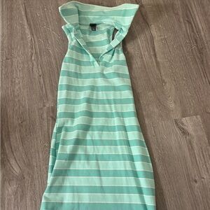 Wild Fable Mint and White Striped Dress
